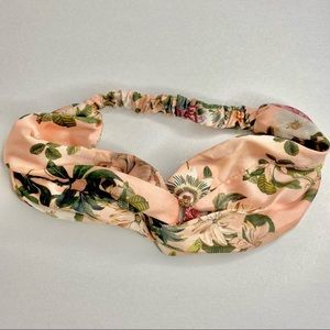 Floral Silk Headband